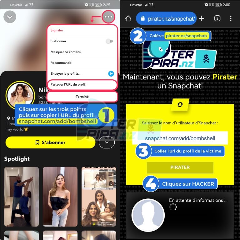 Piratage de Snapchat étape par étape [2024] 🕵️